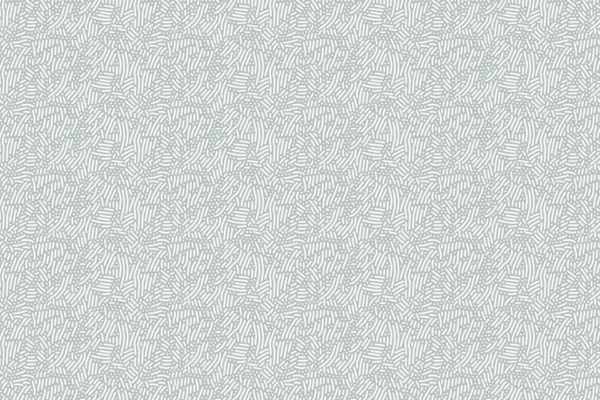 Seamless pattern of white abstract squiggles and lines on a light gray background. The textured, intricate design features repetitive elements creating a uniform yet dynamic appearance. Colors: white, light gray. Elements: abstract squiggles, lines. Perfect for creative remote settings.