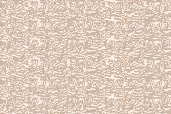 Intricate pattern with numerous swirling, irregular brown lines on a light beige background. Complex, repetitive design creating a visually engaging and textured appearance. Key elements: swirling lines, brown color, light beige background, complex pattern.