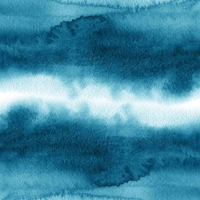 Abstract watercolor wallpaper in various shades of blue. Features smooth, wavy patterns creating depth and motion. Resembling a serene Blue Lagoon landscape or seascape. Light and dark areas blend seamlessly, offering a dynamic yet tranquil effect. Key elements: abstract, watercolor, blue shades, wavy patterns, depth, dynamic tranquility.