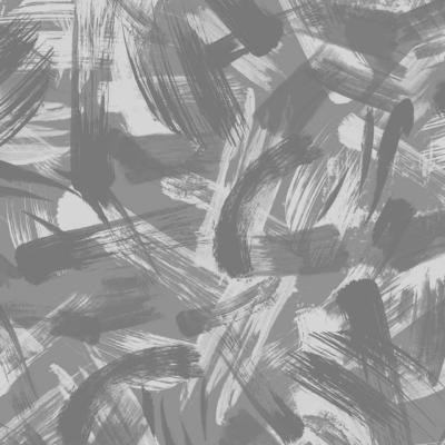 Abstract black and white wallpaper features multiple brushstrokes of varying thicknesses and angles, overlapping and intersecting throughout the canvas. The dynamic, textured pattern highlights expressive strokes with no discernible shapes. Key elements include varied brushstroke thickness, intersecting lines, and a monochromatic palette.