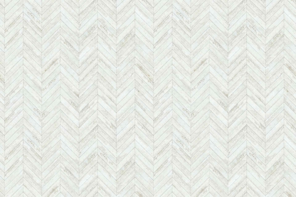 Seamless light gray and white wallpaper with herringbone design. Small, textured chevron shapes create repetitive zigzag effect. Subtle, rustic, elegant aesthetic reminiscent of Dunrobin Wood.