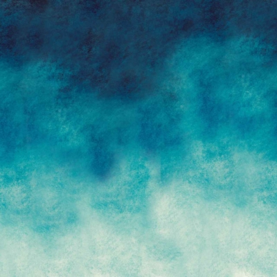 Abstract wallpaper featuring a hombre gradient from dark teal at the top to light aqua at the bottom. Colors blend smoothly with a textured, cloud-like appearance, creating a serene and ethereal visual effect. Keywords: Dark teal, light aqua, gradient, textured, cloud-like.