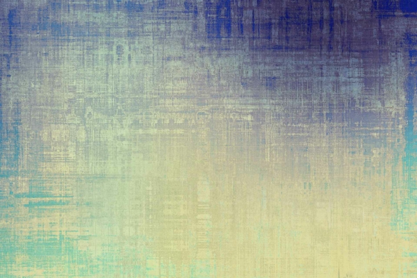 Abstract image: textured, grunge-like appearance. Colors transition from deep blue at the top to a lighter blue and pale yellow near the bottom, creating a moody gradient effect. Texture resembles a weathered, distressed surface with visible brush strokes, expressing raw emotion. Keywords: abstract wallpaper, textured background, grunge design, deep blue gradient, light blue tones, pale yellow accents, distressed texture.