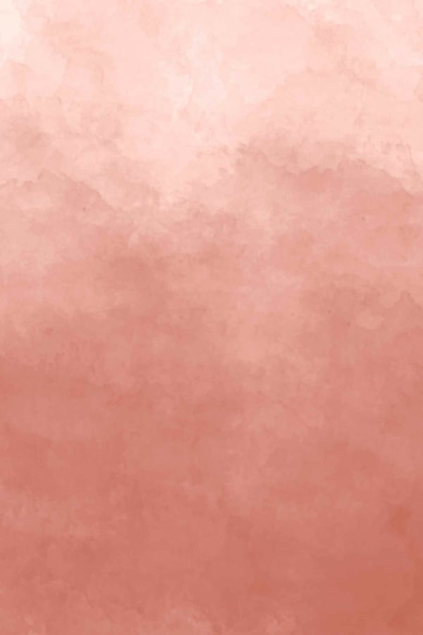 Sun-kissed watercolor background, warm pink and peach shades, soft gradient effect, lighter tones at top, darker richer hues bottom.