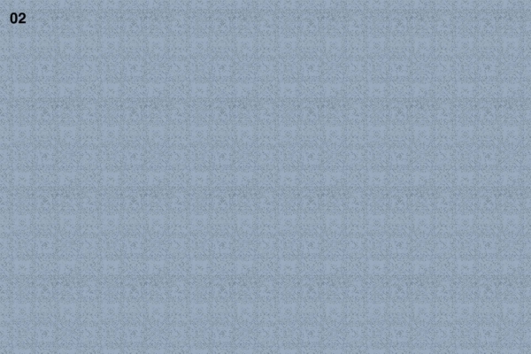 Square image, light blue and gray textured pattern, interconnected sprinkler systems, grid-like formation, number "02" in small black font, top left corner.
