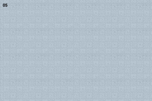 A densely patterned light gray wallpaper features a subtle, intricate design that evokes delicate sprays from an irrigation system. The elements include fine, delicate lines and curves in various shades of gray, creating a textured and sophisticated look.