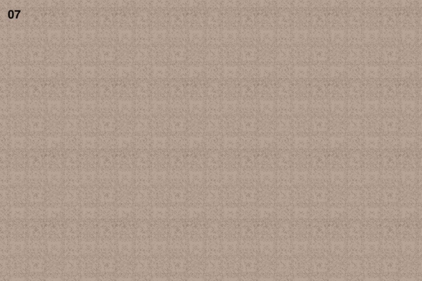 Wallpaper: Beige-toned image with repeating intricate pattern. Light and dark shades resemble fine mist. Symmetrical, abstract, and detailed designs create a textured appearance.