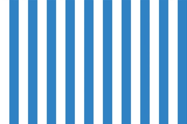 An image with vertical blue and white stripes of equal width, alternating from left to right. The pattern is consistent across the entire frame, featuring a clean and repetitive design. "The Right Stripe" wallpaper highlights simple yet striking elements with blue and white colors.