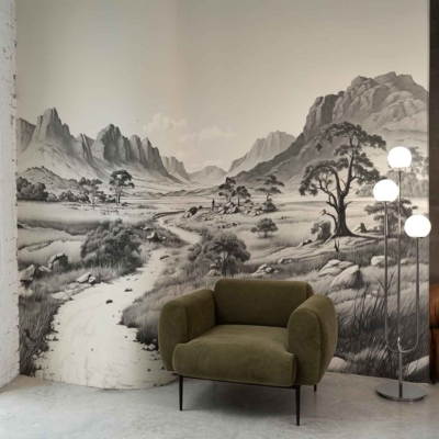 The mural, titled 