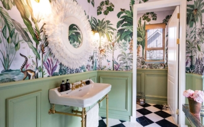 How To Enlarge A Space With Wallpaper
