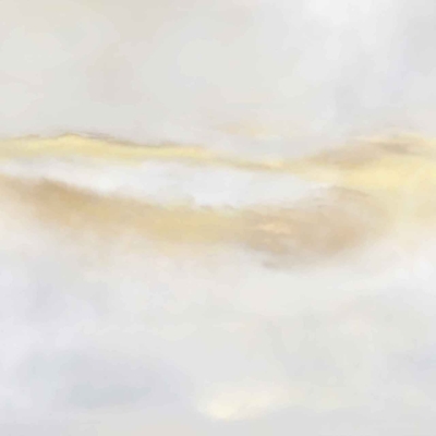 A serene abstract wallpaper featuring soft, blended hues of white, beige, and light gray. Smooth color transitions with hints of a golden trail create an ethereal and tranquil ambiance.
