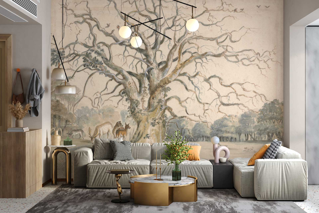 Bare Branches - Cara Saven Wall Design