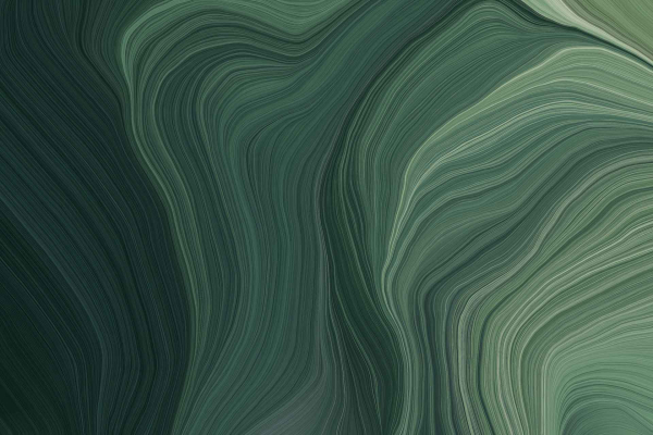 The wallpaper titled "Fabrication" features a captivating array of swirling patterns rendered in varying shades of green, from deep forest hues to soft mint tones. These lines meander in fluid, wave-like motions, reminiscent of marbled textures or veins found in natural stone. The intricate blend of rich greens creates an immersive visual experience, conjuring images of organic landscapes and meticulous craftsmanship. This stunning piece exemplifies the harmonious convergence of nature-inspired beauty and artistic precision, bringing a serene yet dynamic feel to any space it adorns.