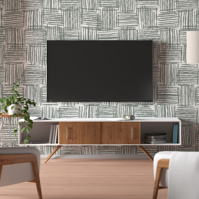 Patterned wallpaper, rustic charm, Timberland style, earthy tones, wood texture, warm hues, organic patterns.